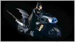  Zoom for Batman & Motorcycle Image 