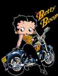  Click to Zoom on Betty Boop & Motorcycle 