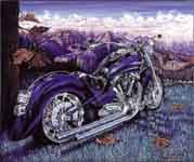  Click to Zoom on Chopper motorcycle art 