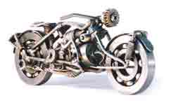  Motorcycle Art Sculptures 