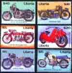  Motorcycle Art stamps 