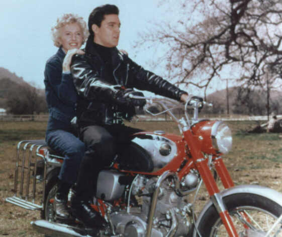 Click for Gallery of Elvis Presley & motorcycles 