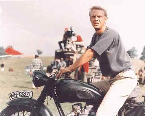  Click for Steve McQueen Motorcycle Gallery 